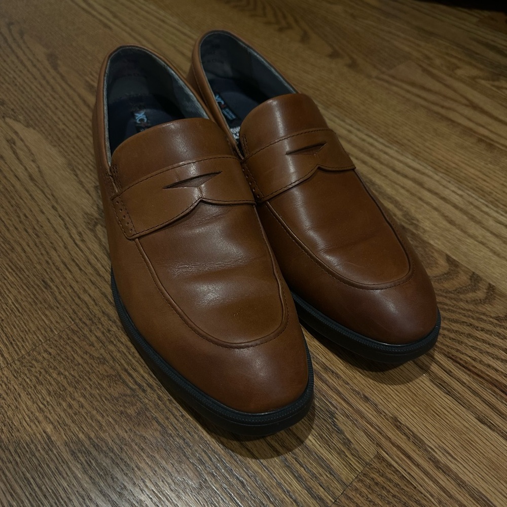 Johnston & Murphy Tan Leather Loafers